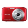 PhotoCamera Panasonic Lumix DMC-S5 red 16.1Mpix Zoom4x 2.7" 720p 70Mb SDXC CCD IS opt Li-Ion  (DMC-S5EE-R)
