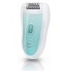 Эпилятор Philips HP6521 скор.:2 насад.:1 от аккум. белый/голубой (HP6521/01)