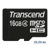 Карта памяти MicroSDHC 16GB Transcend Class4 no Adapter (TS16GUSDC4)