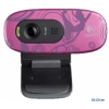 Камера интернет (960-000810) Logitech HD WebCam C270 Purple Pebbles