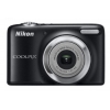 PhotoCamera Nikon CoolPix L25 black 10.1Mpix Zoom5x 3" 720p SDHC CCD IS AA  (VMA991E1)