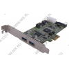 Transcend <TS-PDC3> (RTL) PCI-Ex1, USB 3.0, 2 port-ext, SATA 6Gb/s, 2port-int