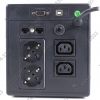 UPS 1000VA FSP <PPF6000400> VESTA 1000 <Black> защита телефонной  линии/RJ45,USB, ComPort, LCD