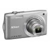 PhotoCamera Nikon CoolPix S3300 silver 16Mpix Zoom6x 2.7" 720p 42Mb SDXC CCD IS opt EN-EL19  (VMA950E1)