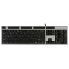 Клавиатура A4 KD-300 серый/черный USB slim