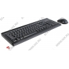 A4-Tech Wireless Desktop PADLESS <6100F (GK-8A+G9-500F)> (Кл-раUSB, FM+Мышь, 4кн,  Roll, USB, FM)