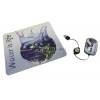 Cirkuit Planet Mouse CPL-TP1918 USB, 3btn+Roll, коврик