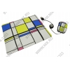 Cirkuit Planet Mouse CPL-TP1907 USB, 3btn+Roll, уменьшенная + коврик