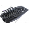 Клавиатура OKLICK Multimedia Keyboard <770L> Black <USB> 104КЛ+30КЛ  М/Мед+Roll+USB  порт  <636375>