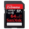 Флеш карта SDXC 64Gb Class10 Sandisk SDSDX-064G-X46 w/o adapter