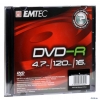 Диск DVD-R 4.7Gb EMTEC 16x  Slim