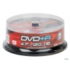 Диск DVD+R 4.7Gb EMTEC 16x  25 шт. Cake box