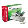 GENIUS <SK-E802> NETWORK STARTER KIT (HUB 10BASE-T 8 PORT GH4080SE+2LAN CARD GF100TXRIII 10/100 MBPS+2PATCH CORD U