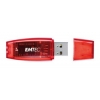 Флеш Диск Emtec 4Gb C400 EKMMD4GC400 USB2.0 красный (мин.кол.5)