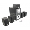 Колонки T&D TDE 311/5.1 <Black> (5x10W +Subwoofer  25W,  дерево,  ПДУ)