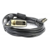 SVEN <00472> Кабель HDMI to DVI-D Dual Link (19M -25M) 3м  2 фильтра
