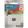 Флеш карта microSDHC 8Gb Class6 Silicon Power SP008GBSTH006V10
