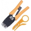 Инструмент HT-500R+HT-308  для обжима коннекторов RJ-45, RJ-12/11  с фикс. и зачистки  витой  пары,  Hanlong