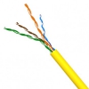 Кабель Molex (39-504-PS) UTP 4 пары. PowerCat кат. 5E. PVC. Коробка 305 м. желтый