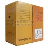 Кабель UTP 4 пары кат.5e <бухта 305м> Telecom  CU <UTP4-TC1000C5EN-CU-IS(BL/GN)>
