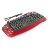 Клавиатура OKLICK Multimedia Keyboard <780L> Red <USB> 105КЛ+32КЛ  М/Мед+Roll+USB  порт  <636393>