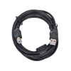 Кабель USB 2.0 AM/BM 3м Pro Gembird, феррит.кольцо,  черный, пакет CCF-USB2-AMBM-10