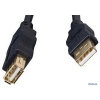 Кабель удлинитель USB 2.0 AM/AF Gembird PRO CCP-USB2-AMAF-10 3.0м,  черный, пакет