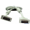 Кабель DVI-D dual link Gembird, 10м, 25M/25M, экран, феррит.кольца, пакет