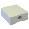 Розетка внешняя телефонная RJ-12 6P6C