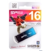 Внешний накопитель 16GB USB Drive <USB 2.0> Silicon Power Ultima U1 metal Blue (SP016GBUF2U01V1B)