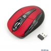Беспроводная мышь Jet.A OM-U18G чёрно-красная (800/1600 DPI, USB приемн., 5 кн., радиус действия до 10 м., бат. в компл.) (OM-U18G Black&amp;Red)