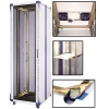Коммутационный шкаф WILLSHER&QUICK для 19"оборуд-я (42U, 600X675,на роликах,2 полки,8 розеток,вентиляторый модуль)