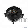 Кулер TITAN DC-156V925Z/RPW до 95W, для INTEL LGA 1150/1155/1156, 95x95x45, 4-PIN PWM, 1000-3000 RPM, <12.25 - 36.1 dBA