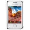 Мобильный телефон Samsung GT-S5222 Star 3 Duos белый моноблок 2Sim 3.0" WiFi BT GSM900/1800 GSM1900 TouchSc HF MP3 FM  (GT-S5222UWASER)