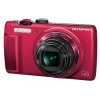PhotoCamera Olympus SH-21 red 16Mpix Zoom12.5x 3" 1080p 59Mb SDHC CMOS IS opt+el TouLCD HDMI LI-50B  (V107010RE000)