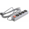 Сетевой удлинитель ExeGate <ECU-9-4B Black> <3м> ( 4  розетки,  вход  IEC320-C14)