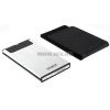 Zalman <ZM-VE300 silver> (EXT BOX для внешнего подключения 2.5"SATA HDD, USB3.0, Al,  эмулятор CD/DVD/Blu-ray)