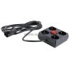 Сетевой удлинитель ExeGate <ECU-9-4QB Black> <3м> ( 4  розетки, вход IEC320-C14)