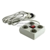 Сетевой удлинитель ExeGate <ECU-9-4Q Beige> <3м> ( 4 розетки,  вход IEC320-C14)