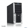 Корпус Vento (Asus) TA 8D1, ATX 450/500W (ном./макс.), Black/Silver, 2*USB 2.0 /Audio/Fan 8см