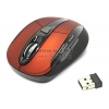 Jet.A Optical Mouse <OM-U18G Black&Red> (RTL) USB 6btn+Roll