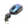 Jet.A Optical Mouse <OM-N8 Black&Blue> (RTL) USB 3btn+Roll