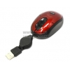 Jet.A Optical Mouse <OM-N8 Black&Red> (RTL) USB 3btn+Roll