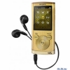 Плеер Sony NWZ-E454/N 8GB, экран 2", FM-радио, золотистый с рисунком