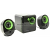 Колонки SonicGear Tatoo 303XB <Black/Lime Green> (2x4W +Subwoofer 8W)