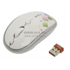 A4Tech Mouse <G9-555FX-1 White+Cubic> (RTL)  USB  5btn+Roll,  беспроводная