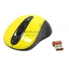 A4-Tech V-Track Wireless Mouse <G9-370FX-2 Yellow> (RTL) USB 5btn+Roll,беспроводная, уменьшенная