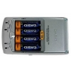 CASIO BC-3HA AC ADAPTER (3.3V/6V)+зарядное уст-во (NIMH, 4XAA)+ 4 аккумулятора