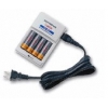 OLYMPUS CAMEDIA OVERNIGHT CHARGER BU-60SE зарядное уст-во (DC 1.2V, 240MA, SIZE "AA")+4NIMH аккумулятора