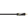 Кабель RCA "тюльпан" (m-m) композитный, 2.0 м, позолоченные контакты, ****, черный, Avinity     [OhH] (H-107485)